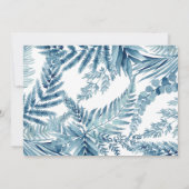 Invitation Safari Animaux Tropical Premier anniversaire (Dos)