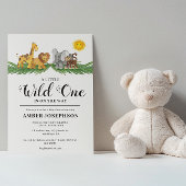 Invitation Safari Animaux Un Baby shower Un Peu Sauvage
