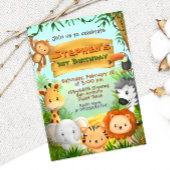 Invitation Safari Anniversaire