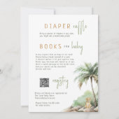 Invitation Safari Aventure Attend | Tout en un Baby shower (Dos)