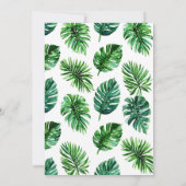 Invitation Safari Baby shower Wild One est sur le chemin (Dos)