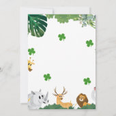 Invitation Safari Fou (Dos)