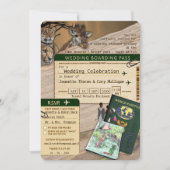 Invitation Safari Mariage extérieur (Devant)