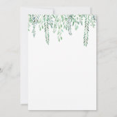 Invitation Safari neutre genre thème premier anniversaire (Dos)