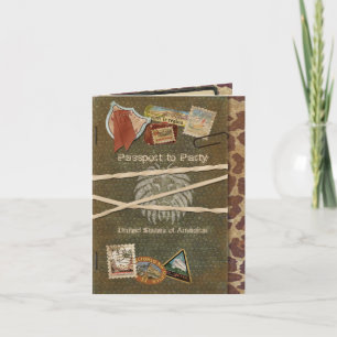 Invitation Safari Passport