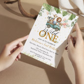 Invitation Safari Photo 1er Far One Premier Anniversaire