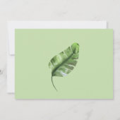 Invitation Safari Simple Tropical Wild Un Baby shower (Dos)