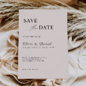 Invitation Sage Boho Wedding Enregistrer la date Modèle