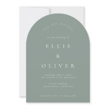 Sage Green Boho Arch Mariage moderne