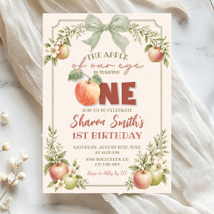 Invitation Sage Green Floral Fruit La Prunelle de Nos Yeux
