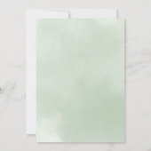 Invitation Sage Green Floral Sorpresa Mexicaine (Dos)