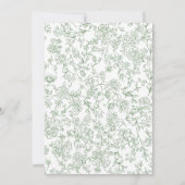 Invitation Sage Green French Advice for the Bride (Dos)
