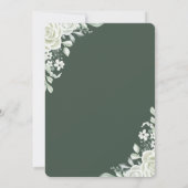 Invitation Sage Green | Greenery Gold Wedding Invite (Dos)