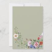 Invitation Sage Green Love in Bloom Bridal Shower (Dos)