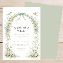 Sage Green Nesting Party Baby Shower