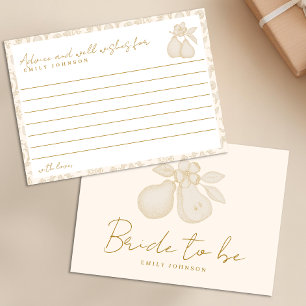 Invitation Sage Green Perfect Pear Fête des mariées Conseils