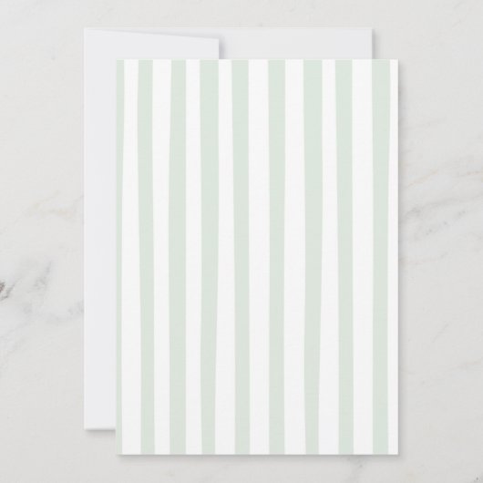 Invitation Sage Green Rustic Gingerbread Decorating Party (Dos)