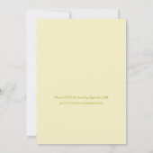 Invitation Sage Green & Soft Yellow Botanical Wedding (Dos)
