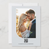 Invitation Sage Mint, Ocean Teal & Ice Bluebell Wedding (Dos)