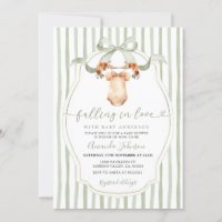Sage Tombant Dans L'Amour Baby shower Clothesline