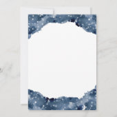 Invitation Sagittaire céleste Astrologie Baby shower des sign (Dos)