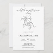 Invitation Sagittarius Zodiac Star Sign Baby shower d'astrolo (Devant)