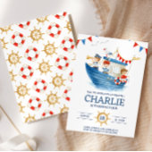 Invitation Sailor Nautical Summer