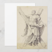 Invitation Saint André l'Apôtre Premier‑Appelé (Devant / Derrière)