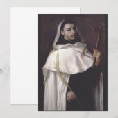 Invitation Saint Ange de Jérusalem Martyr et Prêcheur (Devant / Derrière)