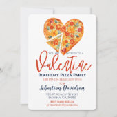Invitation Saint Anniversaire Pizza (Devant)
