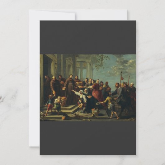 Invitation Saint Antoine de Padoue par Willem van Herp (Devant)