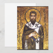 Invitation Saint Basile de Césarée (Devant / Derrière)