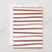 Invitation Saint Cannoli fête d'anniversaire moderne (Dos)