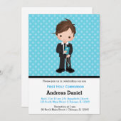 Invitation Saint-communion (Devant / Derrière)