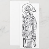 Invitation Saint Deiniol Abbé et évêque (Devant / Derrière)