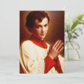 Invitation Saint Dominique Savio (Debout devant)