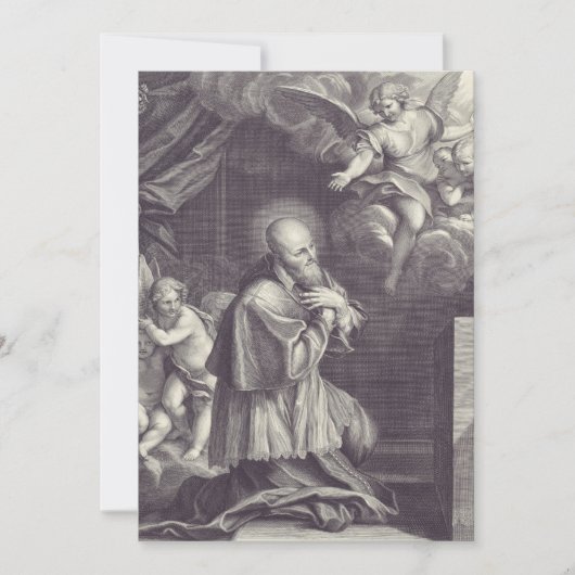 Invitation Saint  François de Sales Docteur de l'Église (Devant)