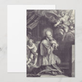 Invitation Saint François de Sales Évêque de Genève (Devant / Derrière)