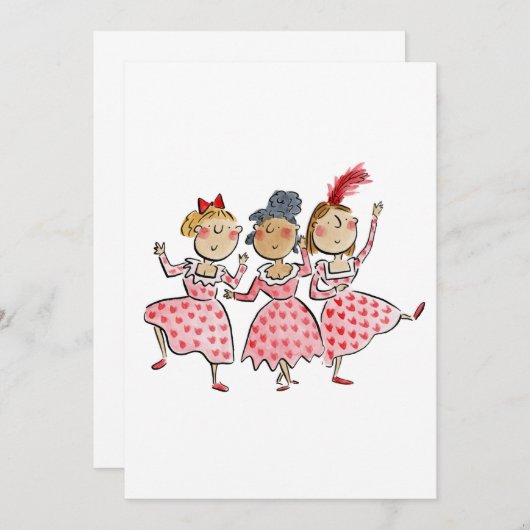 Invitation Saint-Galentin (Devant / Derrière)