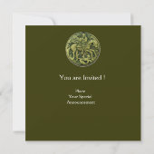 INVITATION SAINT GEORGE ET DRAGON MEDALLION (Dos)