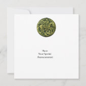INVITATION SAINT GEORGE ET DRAGON MEDALLION (Dos)