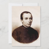 Invitation Saint Giuseppe Cafasso Prêtre franciscain (Devant)