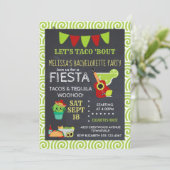 Invitation Saint Guacamole Tacos & Tequila Bachelorette (Debout devant)