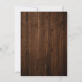 Invitation Saint-Highland Cow Russe fête d'anniversaire (Dos)