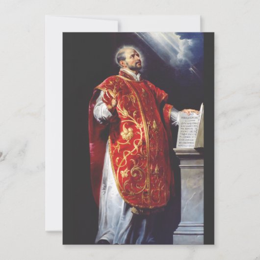 Invitation Saint Ignace de Loyola (Devant)