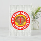 Invitation Saint-Jacques de Compostelle (Debout devant)