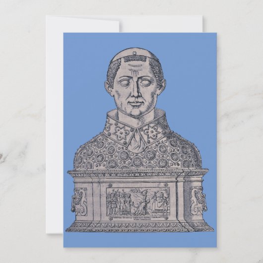 Invitation Saint Januarius de Benevento évêque et martyr (Devant)