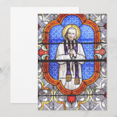Invitation Saint Jean Baptiste Marie Vianney (Devant / Derrière)