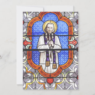 Invitation Saint Jean Vianney Guide de l'Âme Premium Impressi