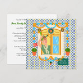 Invitation Saint John Portugais Festa Voisin (Devant / Derrière)